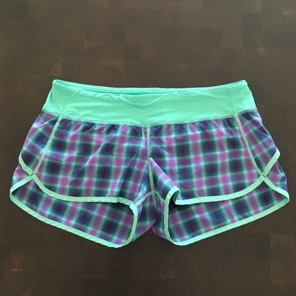 Teal & Purple Women's Lululemon Shorts