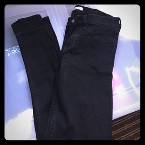 Black Hollister Skinny Jeans