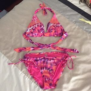 Pink Orange and Purple Tie Dye!