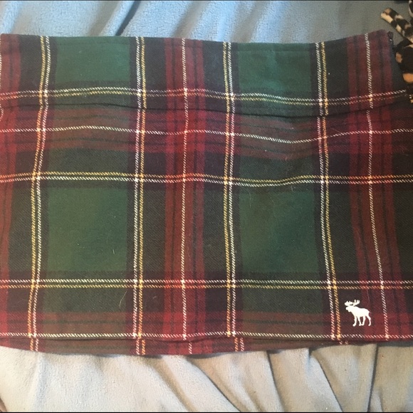 💞sale💞Abercrombie plaid mini skirt