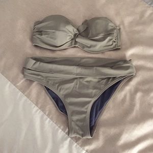 Bandeau Top and Fold over bottoms