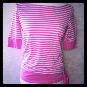 Lilly Pulitzer Stripe Side Tie Top