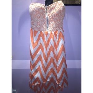Strapless Summer HiLo dress