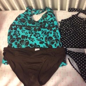 Large maternity swimsuit