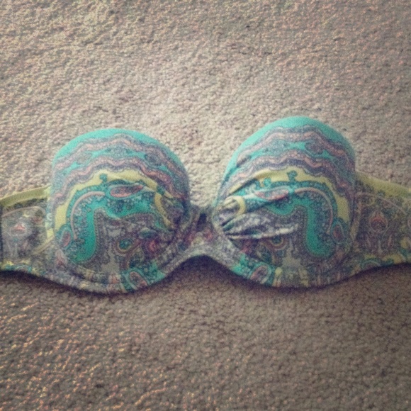 VS bikini strapless top