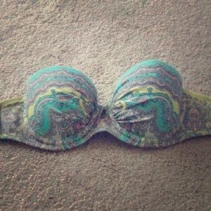 VS bikini strapless top