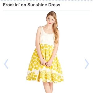 Frockin' on sunshine dress