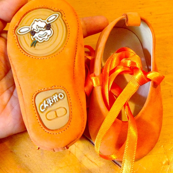 Chikitto baby ballet slippers