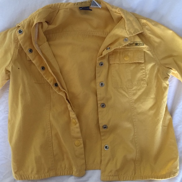 Roxy Basics Trunk Sale Yellow Jacket RARE