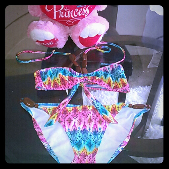 Rainbow bikini