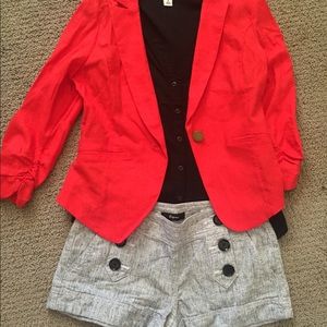 •EXPRESS• NWOT Black & White sailor shorts