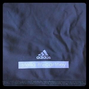 Adidas Stella MaCartney half sheer sports top