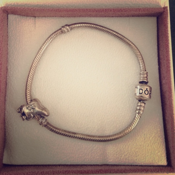Pandora bracelet, charm included