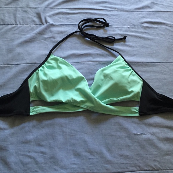 PINK Tiffany Blue Bikini Top with padding