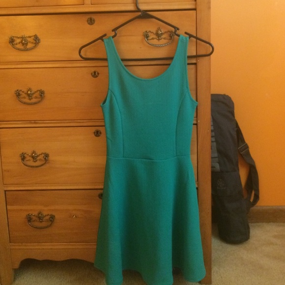 Dark Teal Dress
