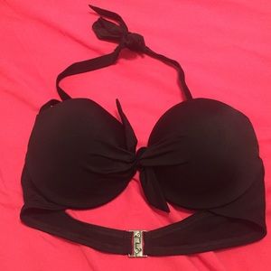 Black Push-up Bikini Top