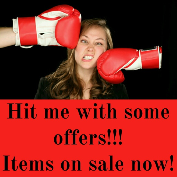 Need to cleanout closet! Hit me with offers.