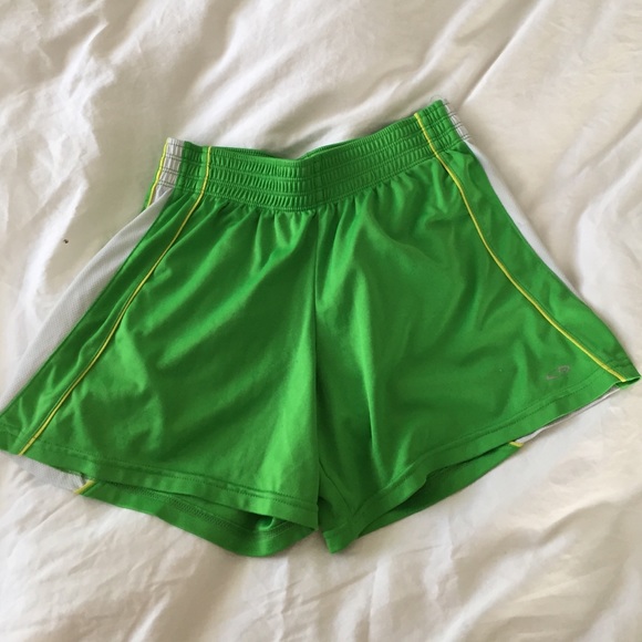 Girls' Green Champion Athletic Shorts