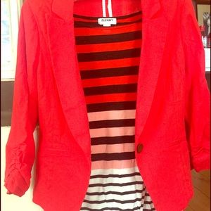 •CHARLOTTE RUSSE• NWT Linen Blazer