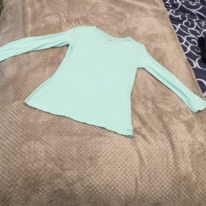Light blue Vineyard Vines 3/4 sleeve top