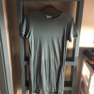 Vintage Blue Tee Shirt Dress