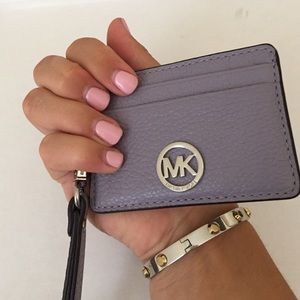 Michael Kors Lavender Wristlet