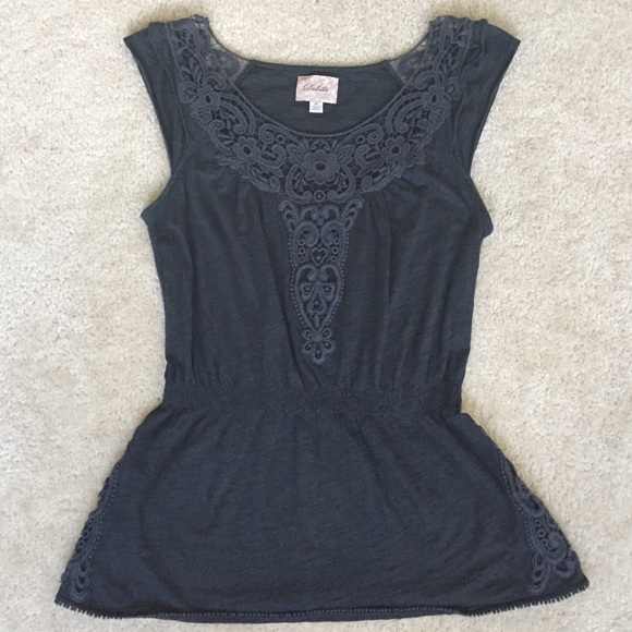 Anthropologie flutter sleeve tank