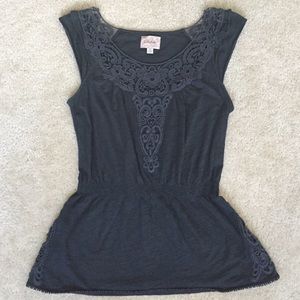 Anthropologie flutter sleeve tank