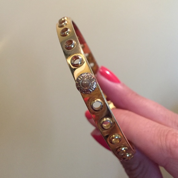 Authentic gold Coach bangle - Picture 3 of 3