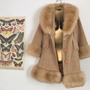 VINTAGE SUADE COAT/ JACKET
