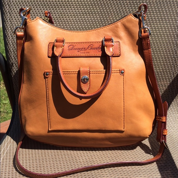 Florentine Vachetta Leather Teardrop Hobo