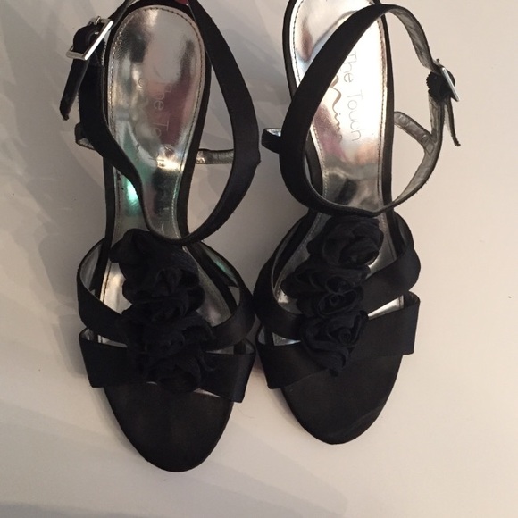 Black Strappy Heels