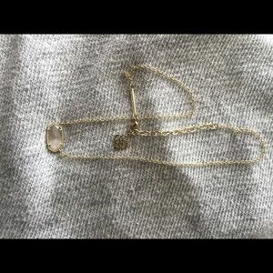 Kendra Scott grey necklace