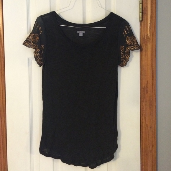 Aerie Sequin Sleeve T