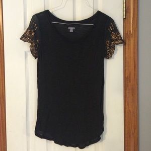 Aerie Sequin Sleeve T