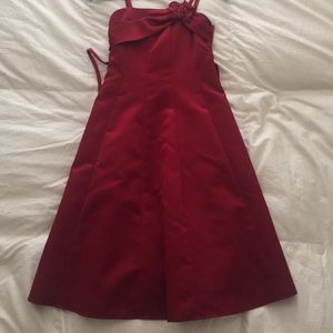 Kids red dress