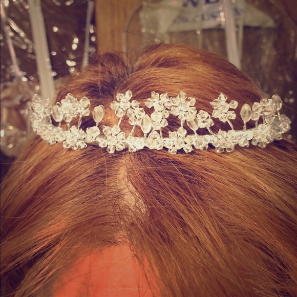Beaded tiara