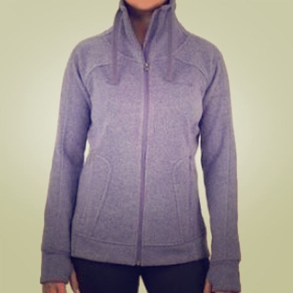 Avalanche full zip knit jacket
