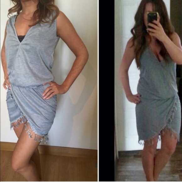 ✨Host Pick✨ Gray Beach Dress or Swim Cover - Picture 4 of 4