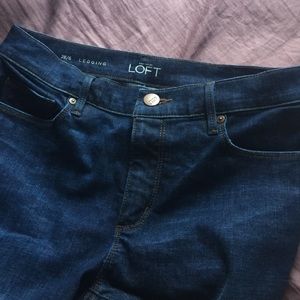 NWOT LOFT "Legging" Fit Jeans