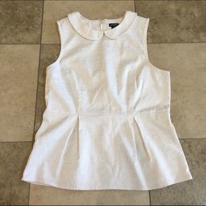 J Crew Peplum Top