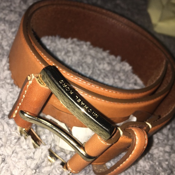Brown & Gold Authentic Michael Kors Belt
