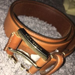 Brown & Gold Authentic Michael Kors Belt