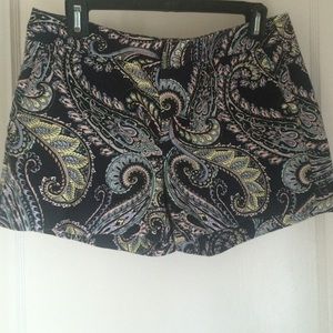Banana republic paisley shorts