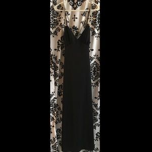 NIGHTWAY Formal Long Black Gown sz 8