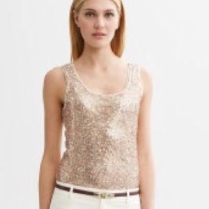 Banana Republic Rose Gold Tank Top