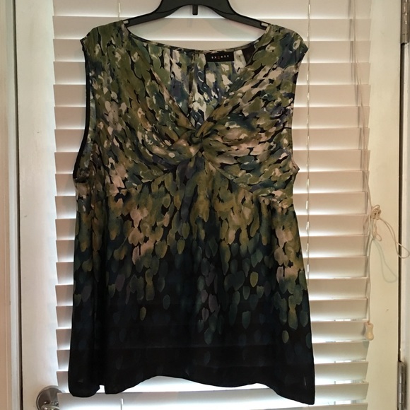 Axcess dressy tank blouse XL