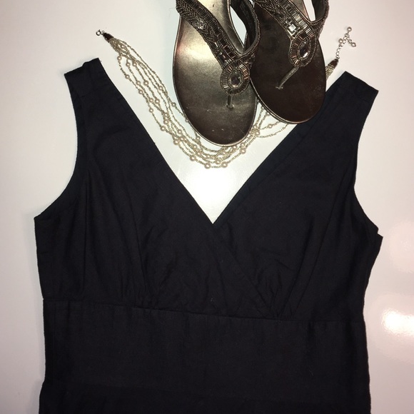 ❗️NEW❗️J. Crew linen summer dress Navy 4