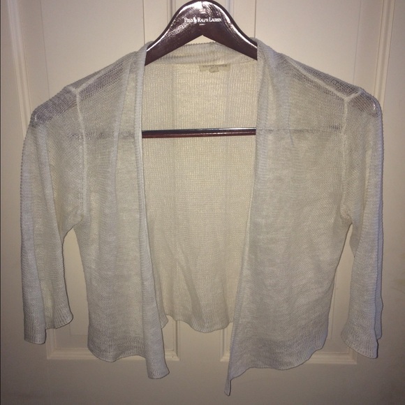 Eileen fisher light sweater cardigan