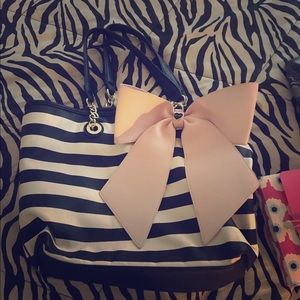 Betsy Johnson large bag with bow
